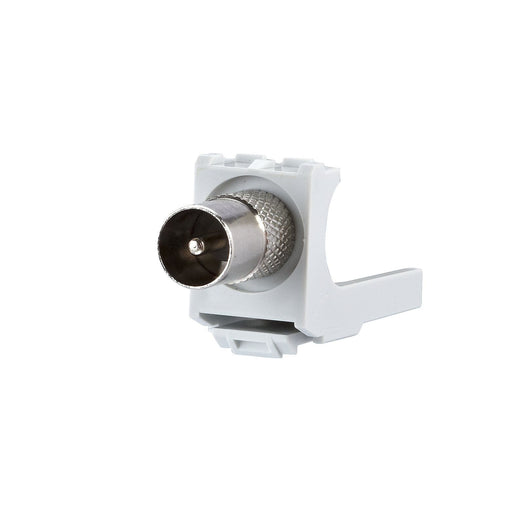 Metz Connect - Koax-Kupplung KOAX modul IEC-Stecker 130898-03-I − 10 Stück