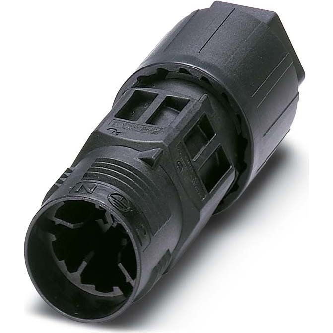 Phoenix Contact - Steckverbinder für steckbare Gebäudeinstallation Leitungsverbinder QPD C4PE2,5 1X9-16BK