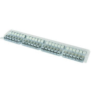 Telegärtner - Modularer Steckverbinder AMJ-S Modul 2G 100023203 Cat.6A T568A KompISO − 24 Stück