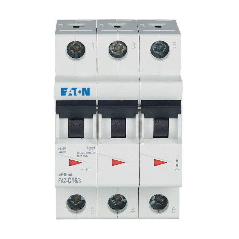 Eaton - Leitungsschutzschalter FAZ-C16/3 C 16A, 3p