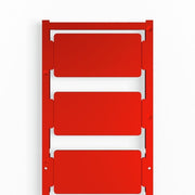 Weidmüller - Kennzeichnungsmaterial Gerätemarkierer CC 30/60 K MC NE RT 30x60mm rot − 30 Stück