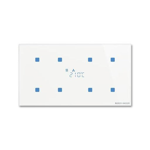 Busch-Jaeger - Bussystem-Raumtemperaturregler Touch-Bedienelement TBR/U4.8.11-CG 4-fach mit RT-Regler
