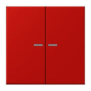 Jung - Bedienelement intelligent Taster 2fach BT LC 17102 227 rouge vermillon 31