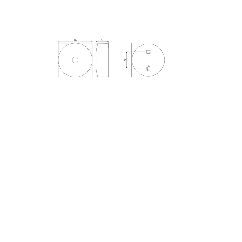 RP-Technik - Sicherheitsleuchte LED-Sicherheitsleuchte EARL421WB Decke, Linsen, rund