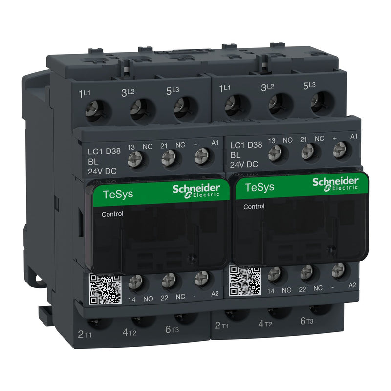 Schneider Electric - Schützkombination Wendeschützkombination LC2D38BL 18,5kW/400V/AC3