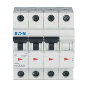 Eaton - Leitungsschutzschalter 3p. FAZ-C0,25/3N 0,25A Charakt.: C