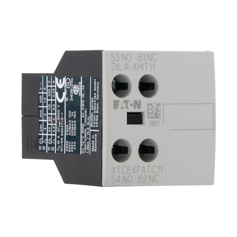 Eaton - Hilfsschalterblock Hilfsschalterbaustein DILA-XHIT11 2p. − 5 Stück