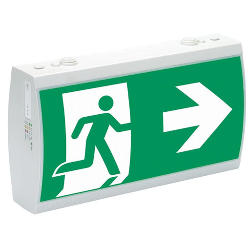 Ceag Notlichtsysteme - Sicherheitsleuchte LED-Rettungszeichenleuchte SV EURO 2-3/D LED RAL7035 IP41