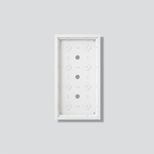 Siedle&Söhne - Montageelement für Türstation Gehäuse-Aufputz GA 612-4/2-01 W Weiß
