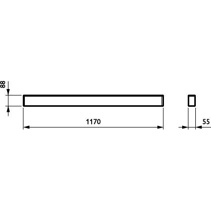 Philips Lighting - Decken-/Wandleuchte LED-Anbau/Pendelleuchte SM531C LED #62702400 TW