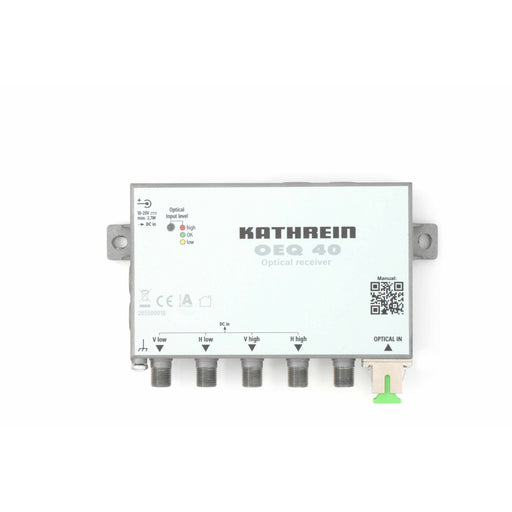 Kathrein - Signalwandler für Überwachungssystem Optischer Empfänger OEQ 40 4xQuattro