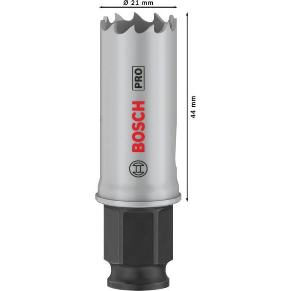 Bosch - Lochsäge PRO Multi Material PC Plus 2608594369 Lochsäge, 21 mm