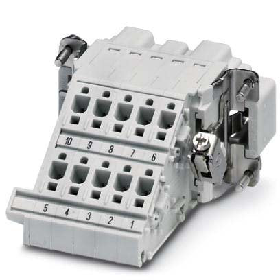 Phoenix Contact - Kontakteinsatz für Rechtecksteckverbinder Klemmenadapter HC-B 10-A-DT-PEL-M − 5 Stück