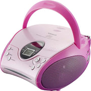 LENCO - Radio-Recorder UKW-Radio m.CD SCD-24 PINK stereo,pink