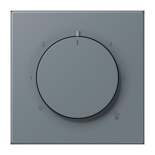 Jung - Abdeckung/Bedienelement für Installationsschalterprogramme Abdeckung für Thermostat LC 1749 BF 251 gris 59 (4320H)