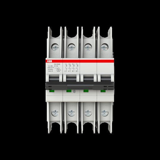 ABB Stotz S&J - Leitungsschutzschalter Sicherungsautomat SU204M-Z4 10kA 4A 4P