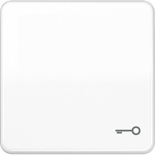 Jung - Abdeckung/Bedienelement für Installationsschalterprogramme Wippe Symbol TÜR aws CD 590 T WW für Taster