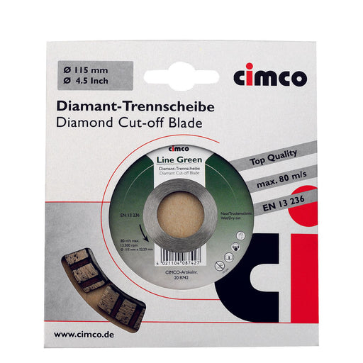 Cimco Werkzeuge - Trenn-/Schleifscheibe Diamanttrennscheibe 208746
