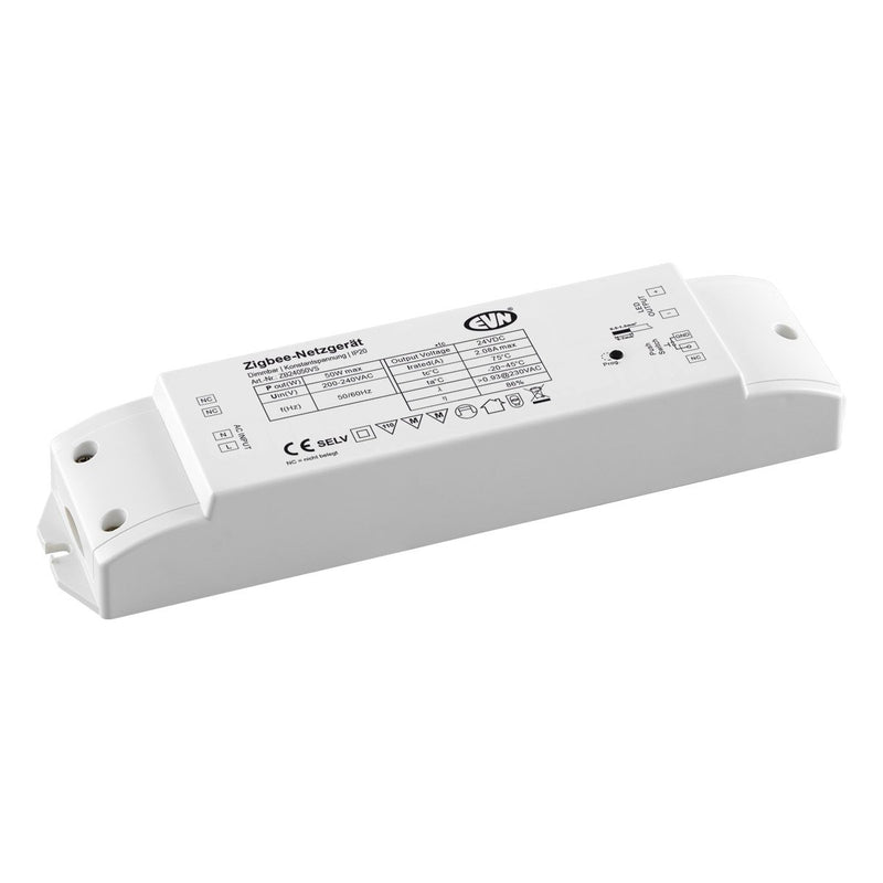 EVN Lichttechnik - Steuergerät für Leuchten Zigbee-Dimmer-Empfänger ZB24050VS inkl. Netzgerät