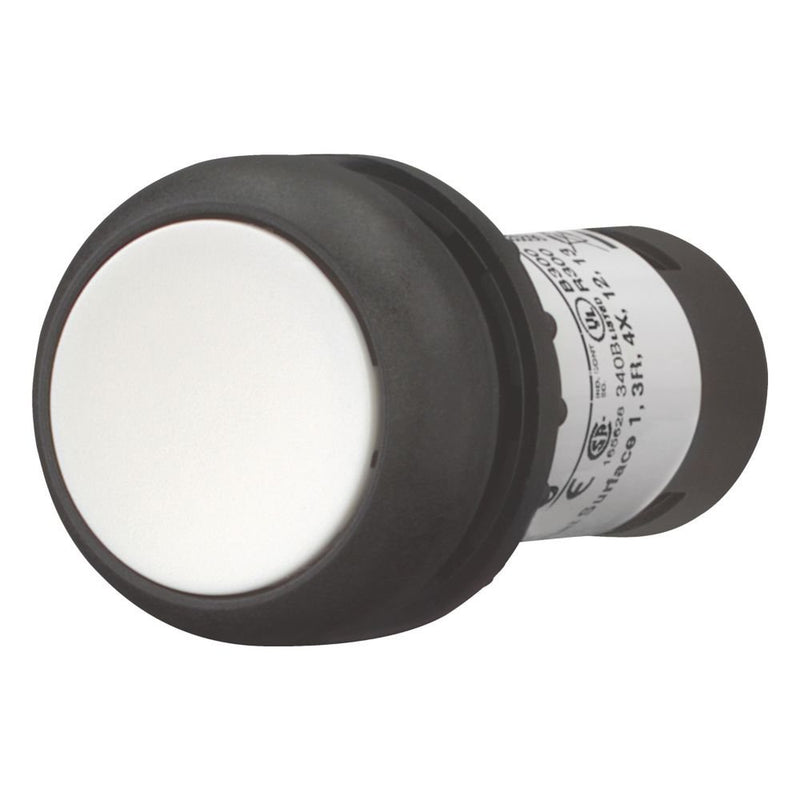 Eaton - Drucktaster, Komplettgerät Drucktaste flach rastend C22S-DR-W-K10 1 S