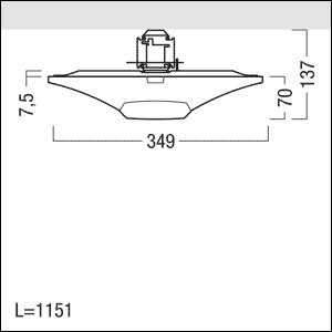 Zumtobel Group - Decken-/Wandleuchte LED-Anbauleuchte MLevo AA #42951000 840