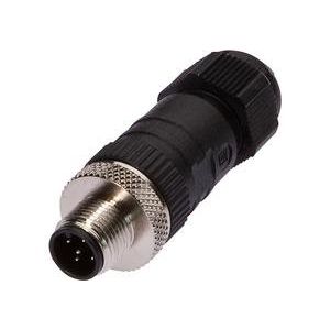 Ipf Electronic - Rundsteckverbinder, feldkonfektionierbar (Industriesteckverbinder) Kabelstecker, gerade, VK003C29 Selbstkonfektionierb