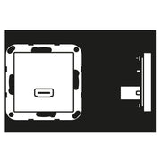 Jung - Multifunktions-Anschlussdose Multimediadose HDMI MA A 1112 ANM anthrazit matt