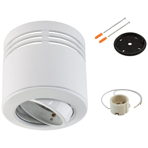 EVN Lichttechnik - Downlight/Strahler/Flutlicht HV AB-Leuchte 753 801 ws 50W 230V GU10