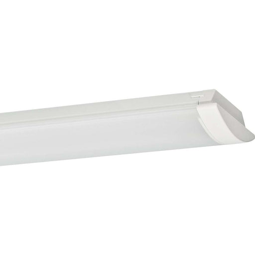 Ridi-Leuchten - Decken-/Wandleuchte LED-Wannenleuchte WL-R1X115/30ND-P-SET halbrund prism.Wanne