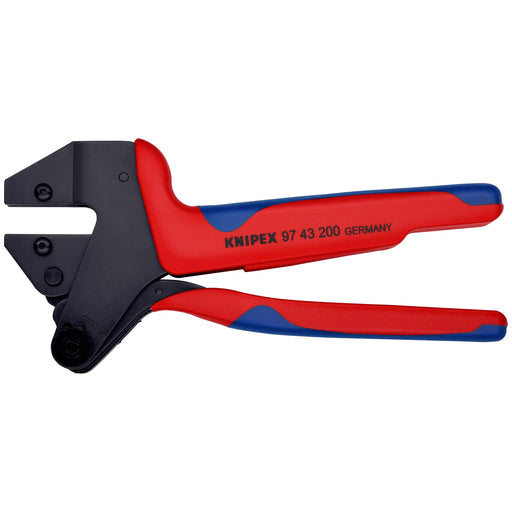 Knipex - Presswerkzeug Kabelschuhe/Verbinder, Aderendhülsen, Schirmanschluss Crimp-Systemzange 97 43 200 A 200mm