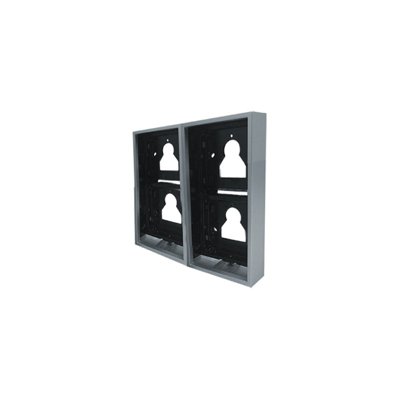 Comelit - Montageelement für Türstation AP-Gehäuse Ultra UT9174H 2+2 Module, Alu
