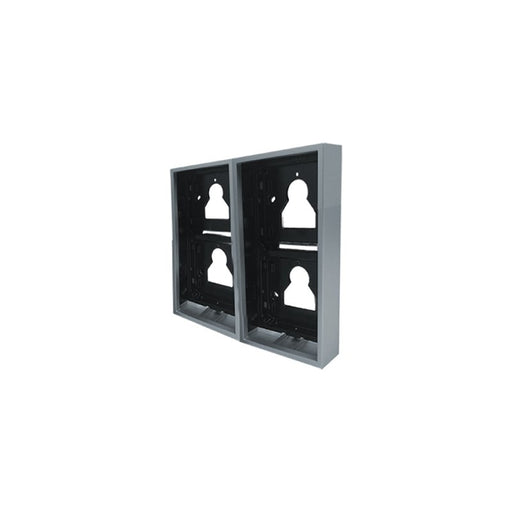 Comelit - Montageelement für Türstation AP-Gehäuse Ultra UT9174H 2+2 Module, Alu