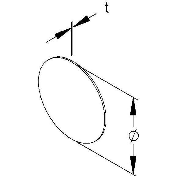 HKL - Dichtring, flach Dichtscheibe 949/16 Pg16 − 100 Stück