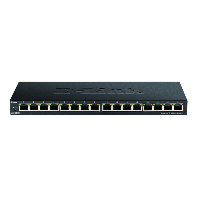 DLink - Netzwerk Switch Gigabit Ethernet Switch DGS-1016S/E 16-Port 10/100/1000