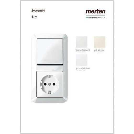 Merten - Zubehör/Ersatzteile für Installationsschalterprogramme Musterkoffermodul MEGMKM001 1-M