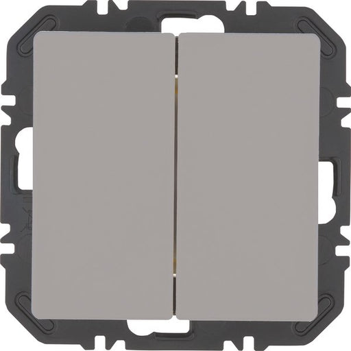Berker - Bussystem-Hand-/Wandsender Friends of Hue Tasten 24126034 2fach,Q.x,alu samt