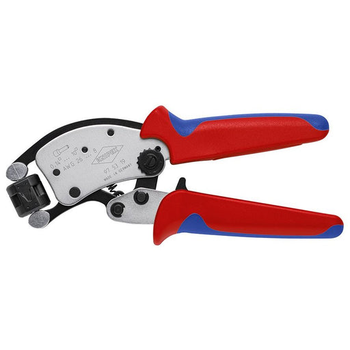 Knipex - Presswerkzeug Kabelschuhe/Verbinder, Aderendhülsen, Schirmanschluss Crimpzange 97 53 19