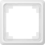 Jung - Abdeckrahmen Rahmen 1-fach aws CDP 581 WW waage/senkrecht