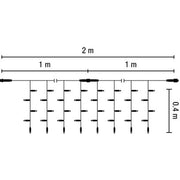 Scharnberger+Hasenbein - Festbeleuchtung LED-Drape Lite 240 58724 230VLED ws o.Stecker