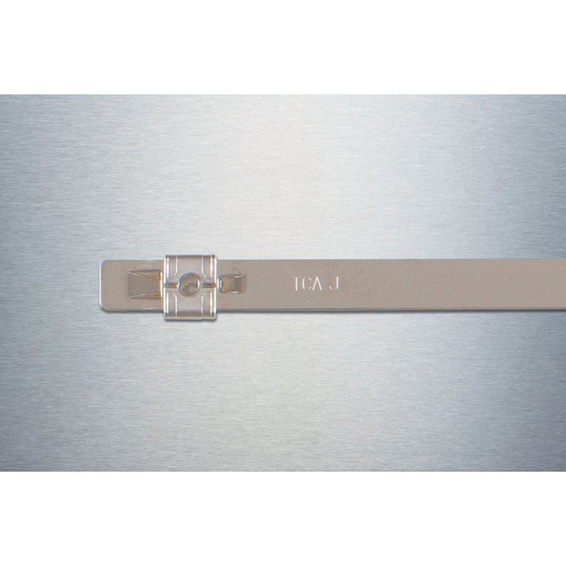 HellermannTyton - Kabelbinder Edelstahlkabelbinder MST360S SS304 ML 100 360x5,9mm − 100 Stück