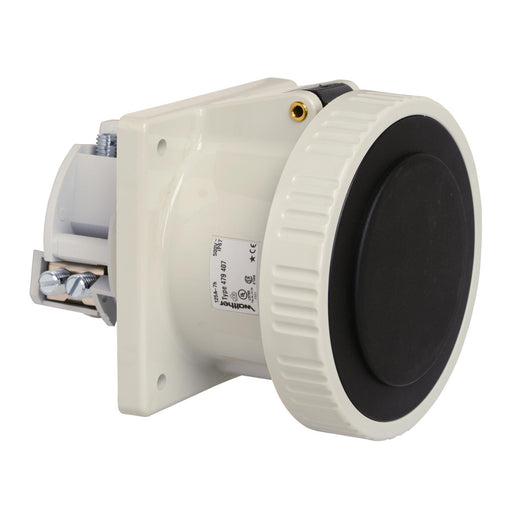 Walther Werke - CEE-Anbausteckdose (IEC 60309) Anbaudose gerade 125A 479407 4P 500V 7h IP67