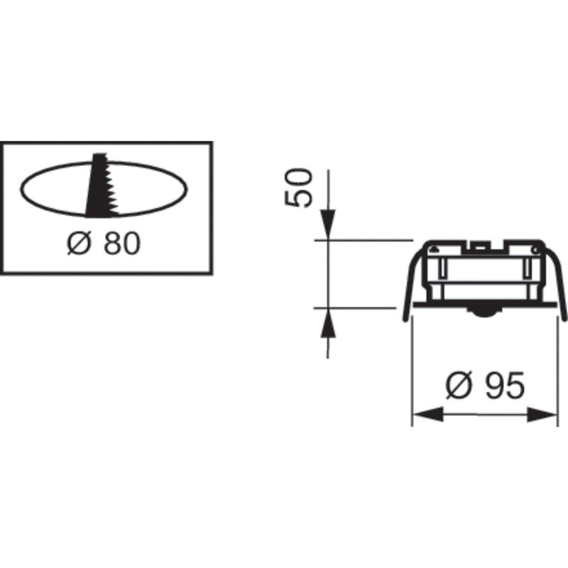 Philips Lighting - Lichtregelsystemkomponente Anwesenheitssensor LRM1080/00 #73140799