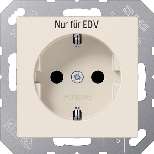Jung - Abdeckung/Bedienelement für Installationsschalterprogramme Abdeckung A 1520 EDVPL f.SCHUKO Steckdosen
