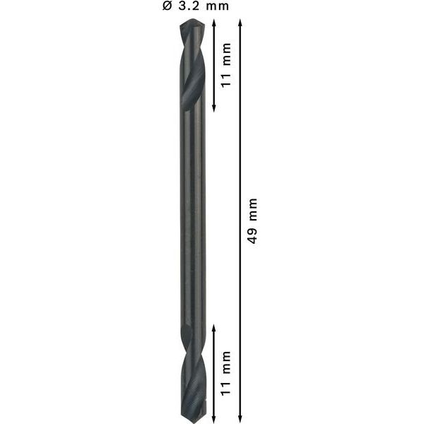 Bosch - Bohrer PRO Metal HSS-G 2608597584 Spiralbohrer mit
