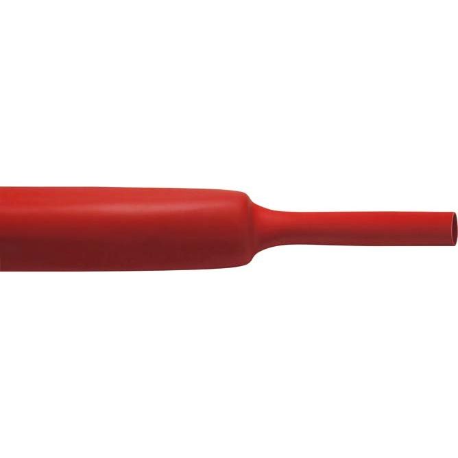 Cellpack - Schrumpfschlauch SR1F 12.7-6.4/m rt dünnwandig − 100 Meter