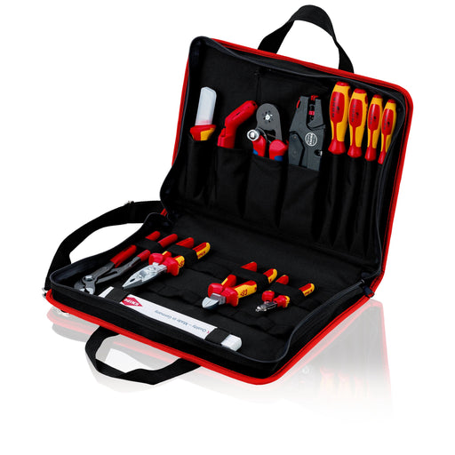 Knipex - Werkzeugset Werkzeugtasche Elektro 00 21 11 Kompakt 14-teilig