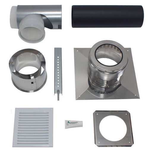 Vaillant - Konzentrische Abgas/Zuluft- Anschluss-Set Basis-Anschluss-Set 0020095534 DN200 PP Schacht