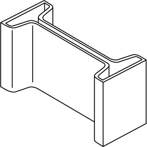 Rico - Schutzkappe/Abdeckung für Stiel/Profilschiene Schutzkappe 15J8-A f.H-Stiel gelb