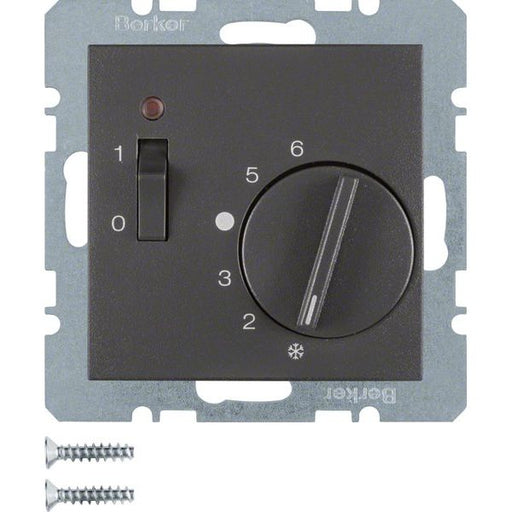 Berker - Raumthermostat Raumtemperaturregler 20301606 mit Öffner