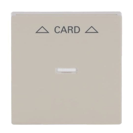 Busch-Jaeger - Abdeckung/Bedienelement für Installationsschalterprogramme Zentralscheibe savanne/ews 1792-82 für Cardschalter